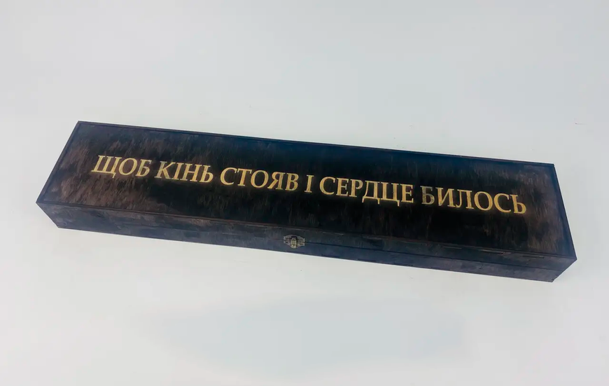 Набір шампурів "Шик (Темний)" у кейсі з фанери NBCH3002 фото